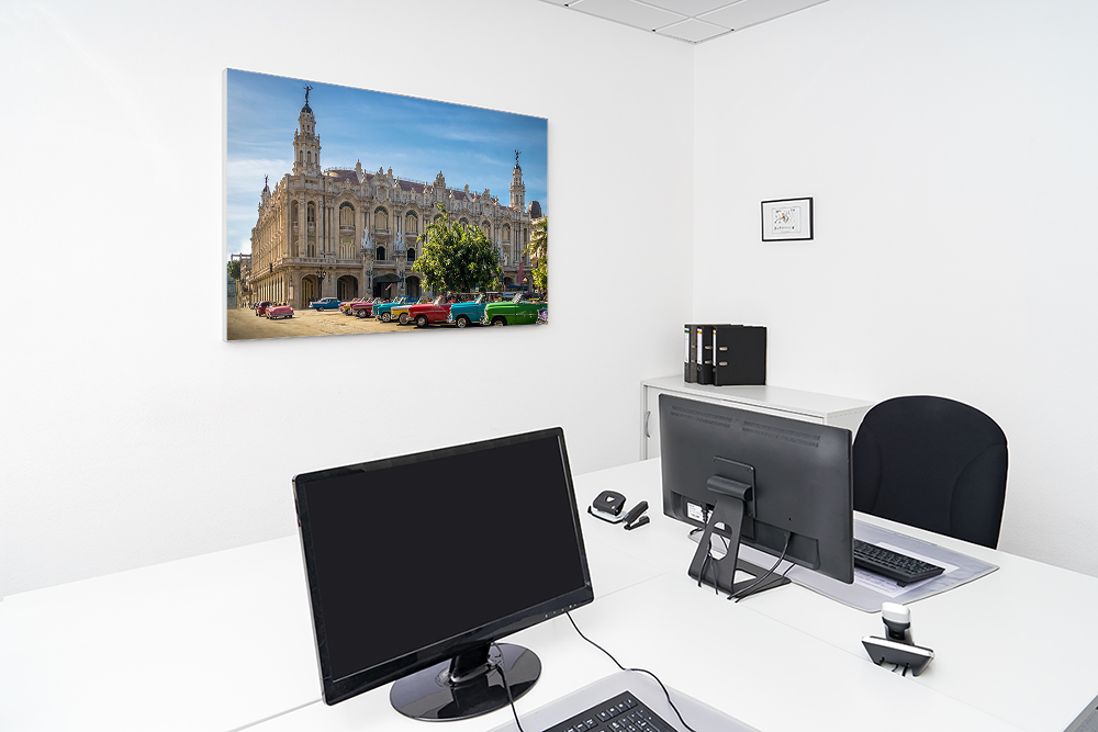 Artikelbild Absorberbild - Auf den Straßen von Havanna 50x50x5,5cm