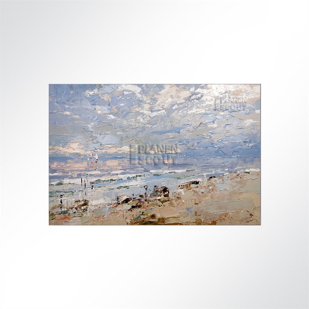 Artikelbild Absorberbild - Frank Wagner - Die Küste 50x50x5,5cm