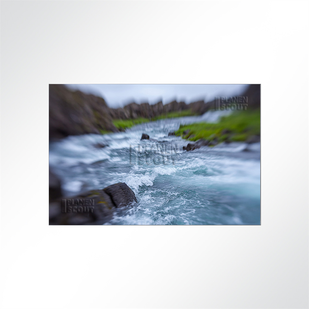 Artikelbild Absorberbild - Ein reißender Bach 50x50x5,5cm