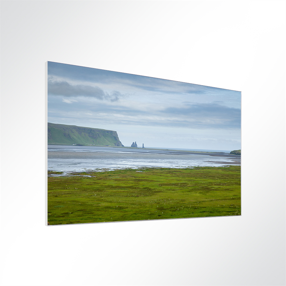 Artikelbild Absorberbild - Grüne Wiese und Wasser 50x50x5,5cm