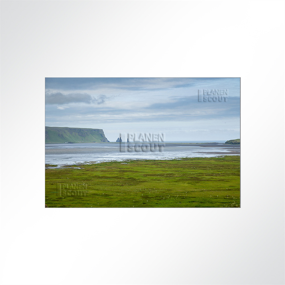 Artikelbild Absorberbild - Grüne Wiese und Wasser 50x50x5,5cm