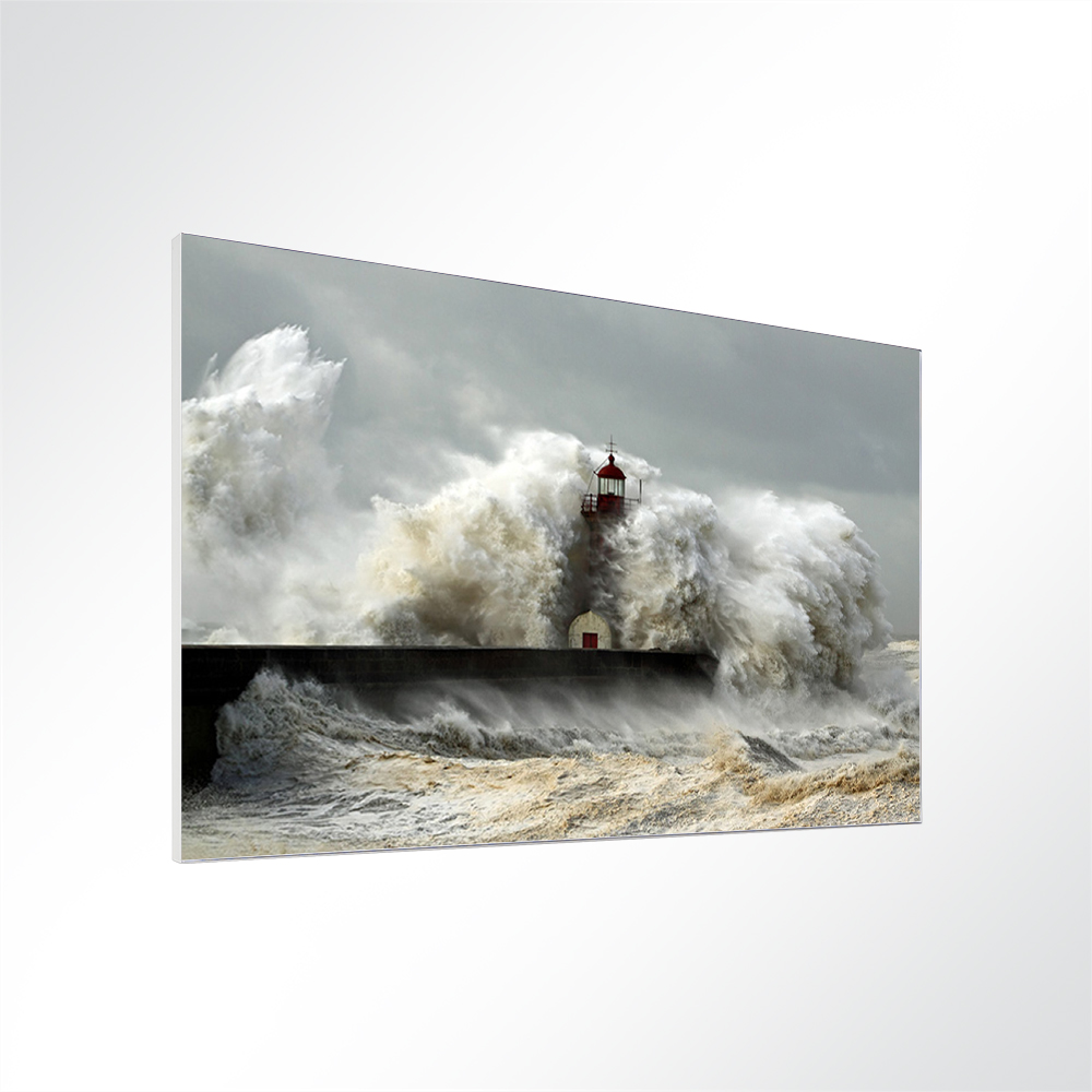 Artikelbild Absorberbild - Ein Leuchttürm im Sturm 50x50x5,5cm