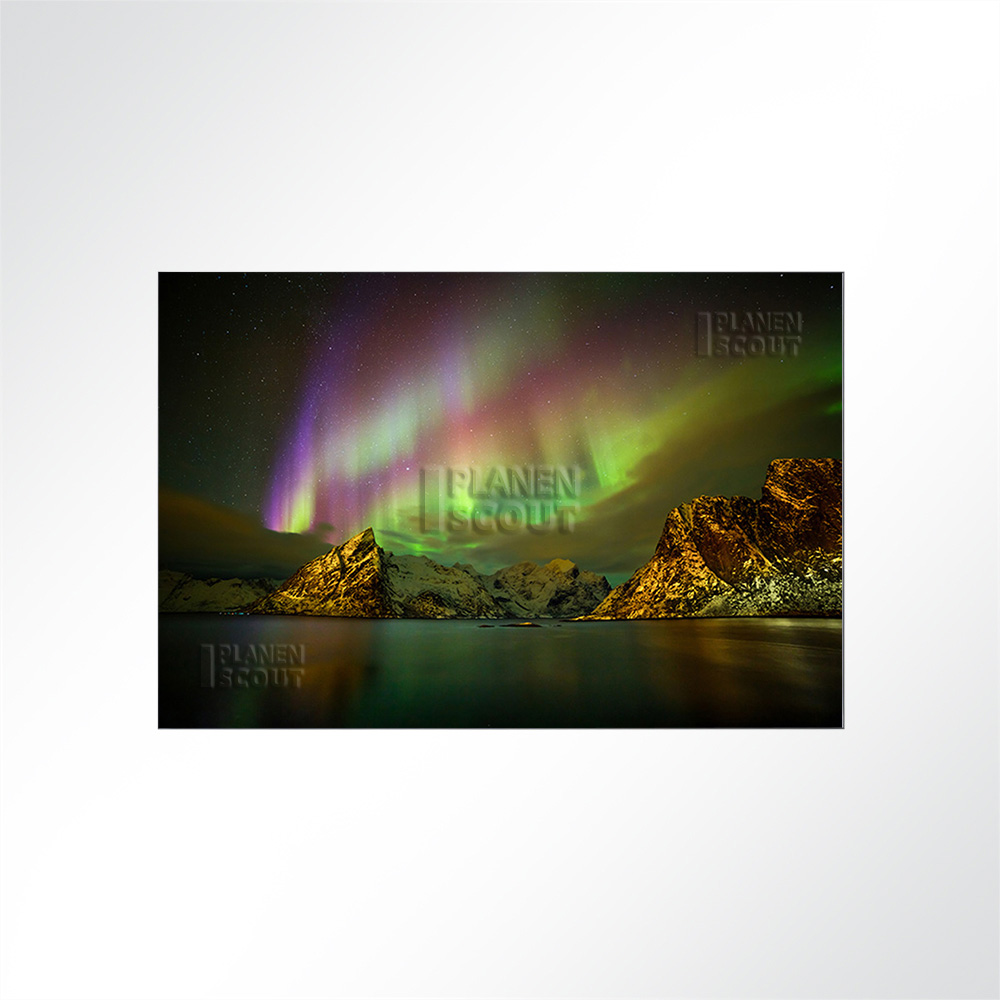 Artikelbild Absorberbild - Spektakuläres Polarlicht! 50x50x5,5cm