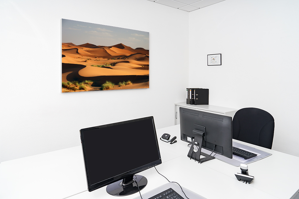 Artikelbild Absorberbild - Dünen: Eine Erosion durch Wind 50x50x5,5cm