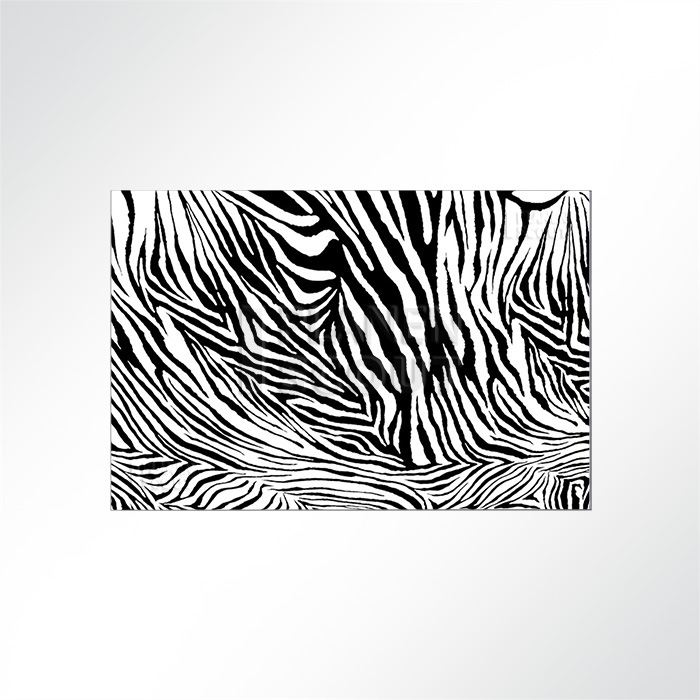 Akustikbild Abstrakt - Schwarz und Weiß