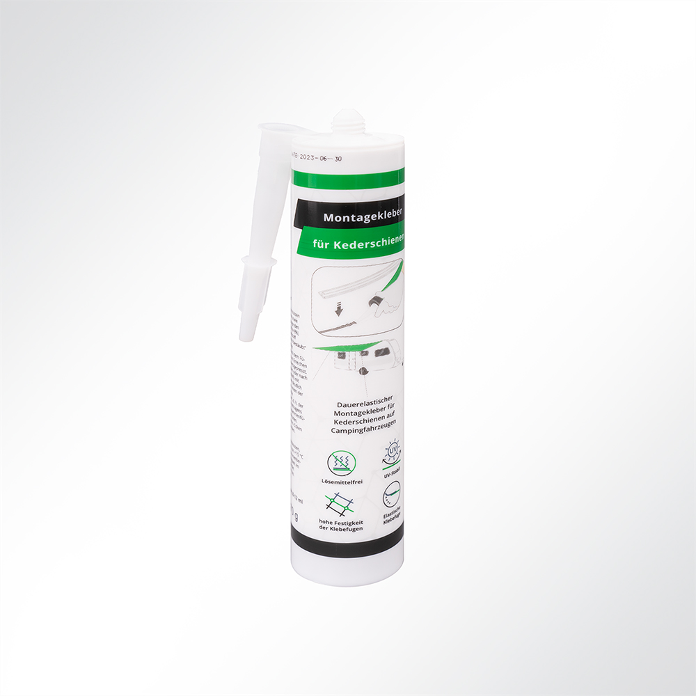 Artikelbild PS MS-Polymerkleber für Kederschienen Kederleisten 310ml Kartusche weiß