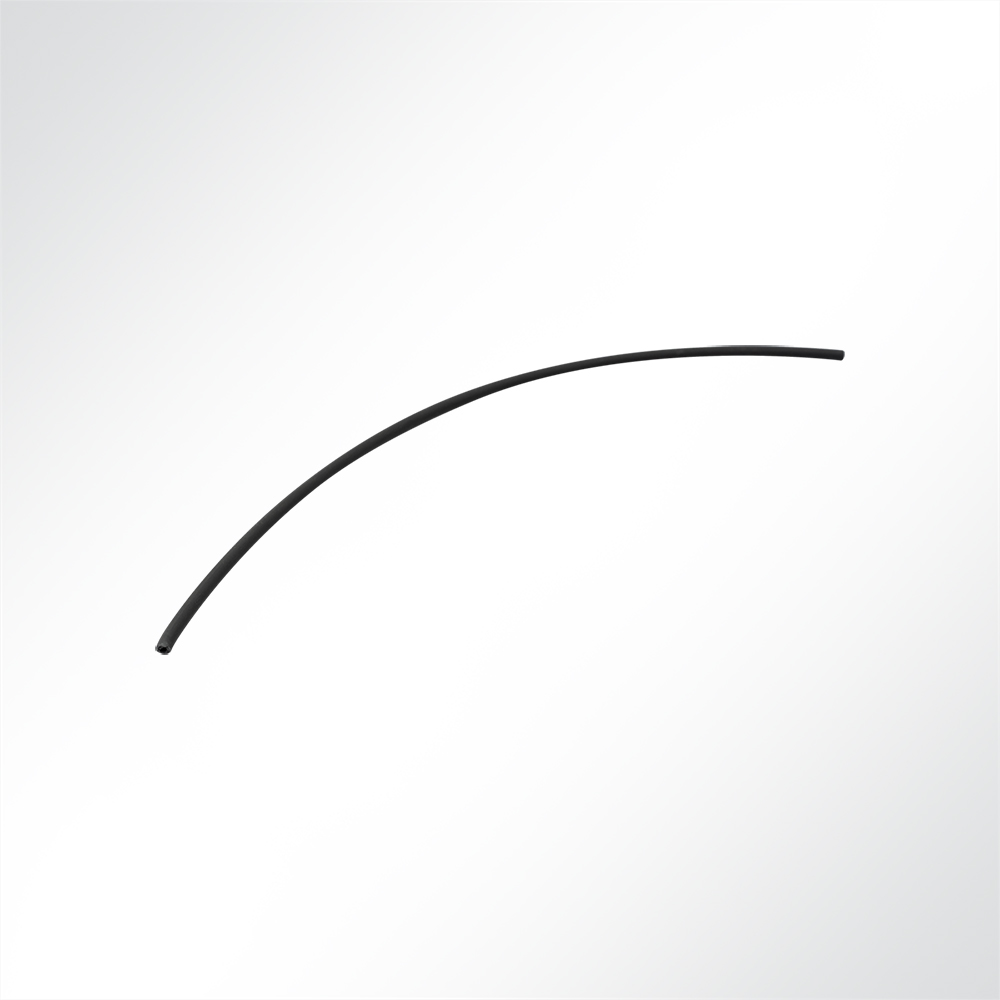 Artikelbild Kedereinlage PVC-Hohleinlage hart Ø 7mm schwarz