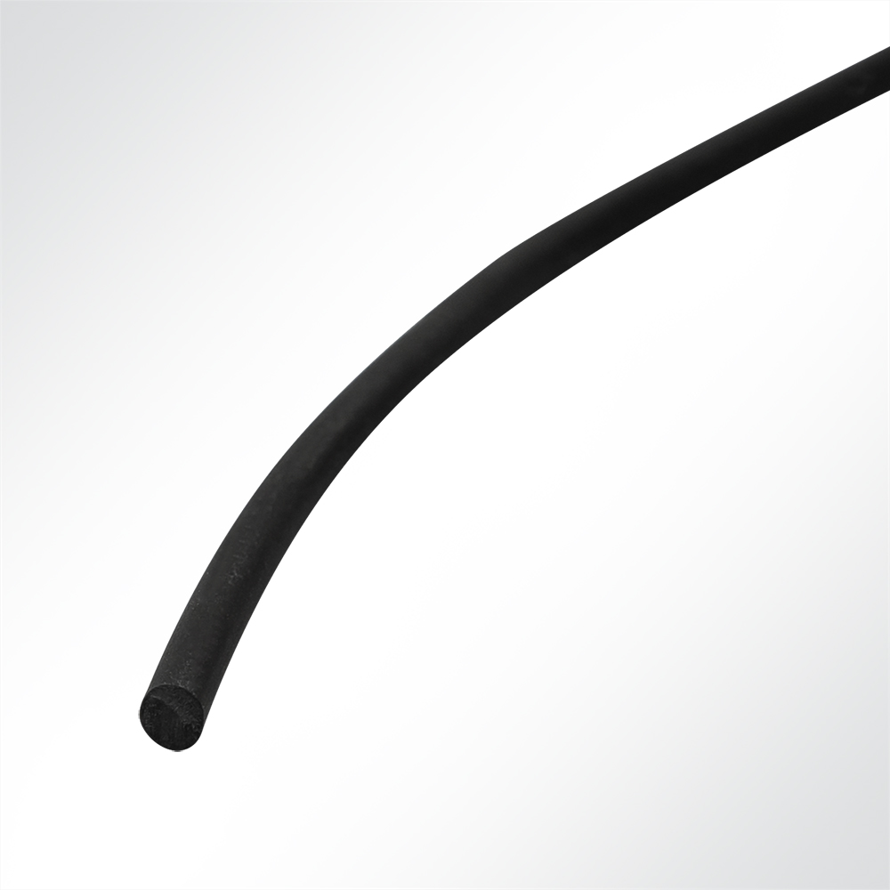 Artikelbild Kedereinlage PVC-Einlage weich voll Ø 7mm schwarz