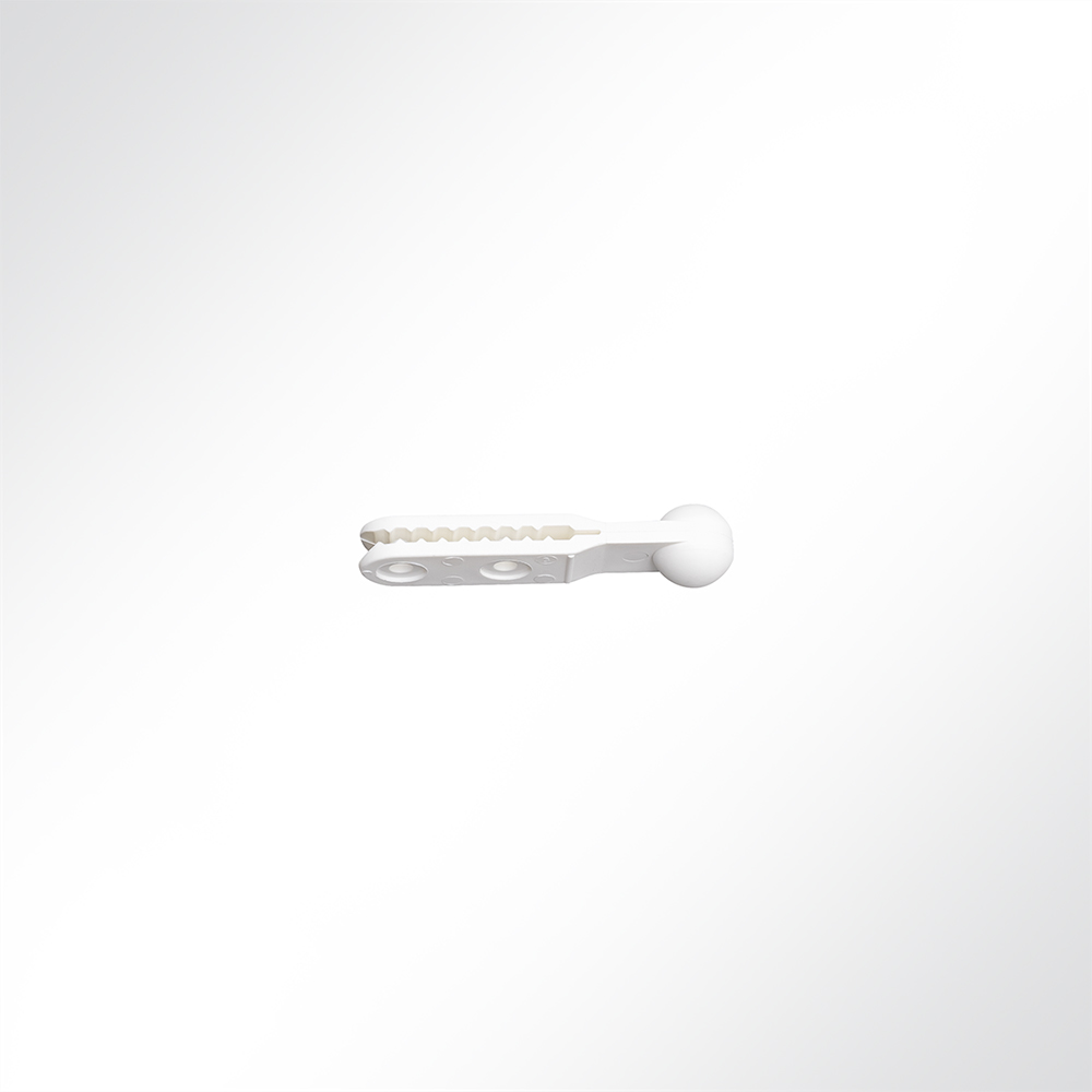 Artikelbild Kalottgleiter Nylon weiß 15mm