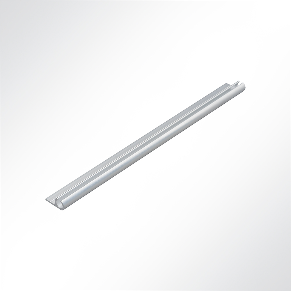 Artikelbild Kederschiene Kederleiste Aluminium pressblank für Keder 7,5-9,0mm Länge 1m