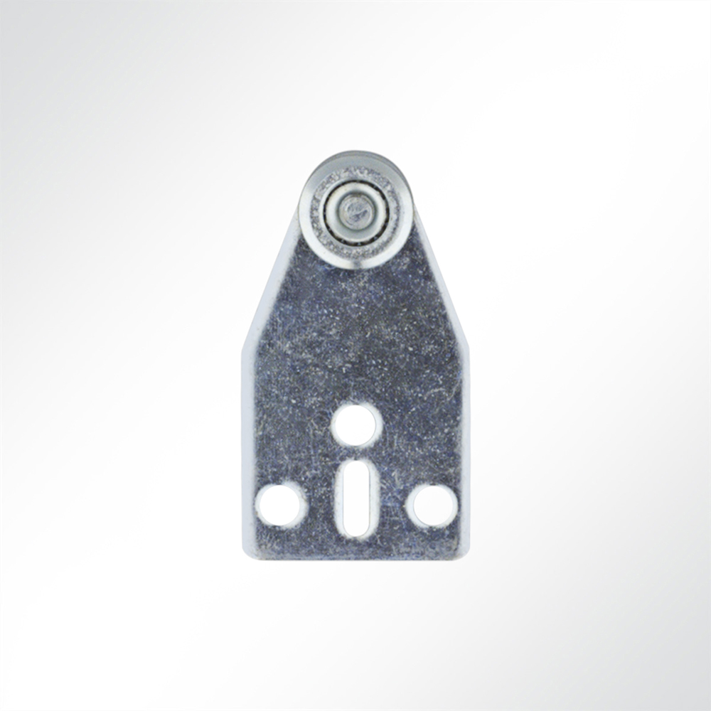 Artikelbild Laufrolle Führungsrolle verzinkt für Laufschiene 25x19mm