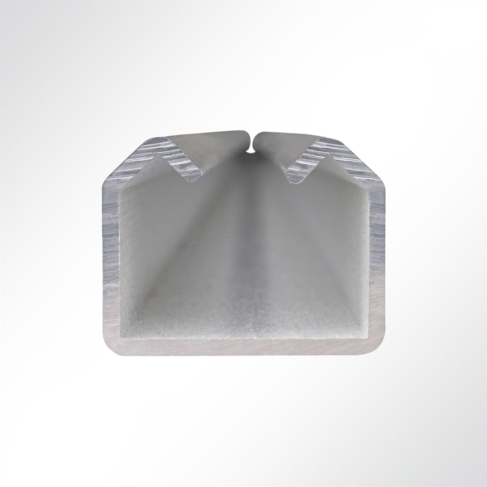 Artikelbild Lysel® Laufschiene Schiebetür Schiene Aluminium weiß 25x19mm Länge 2m