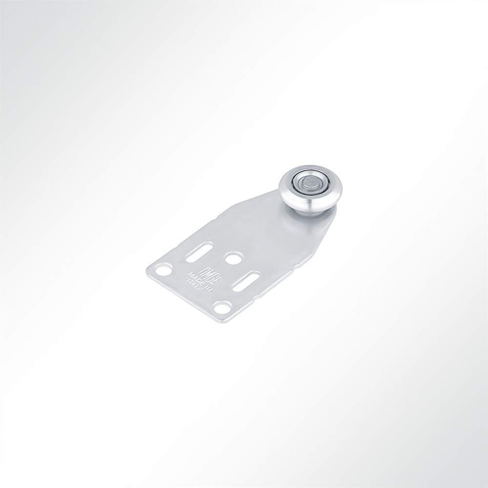 Artikelbild Laufrolle Vorhangrolle Führungsrolle verzinkt für Laufschiene 35x30mm