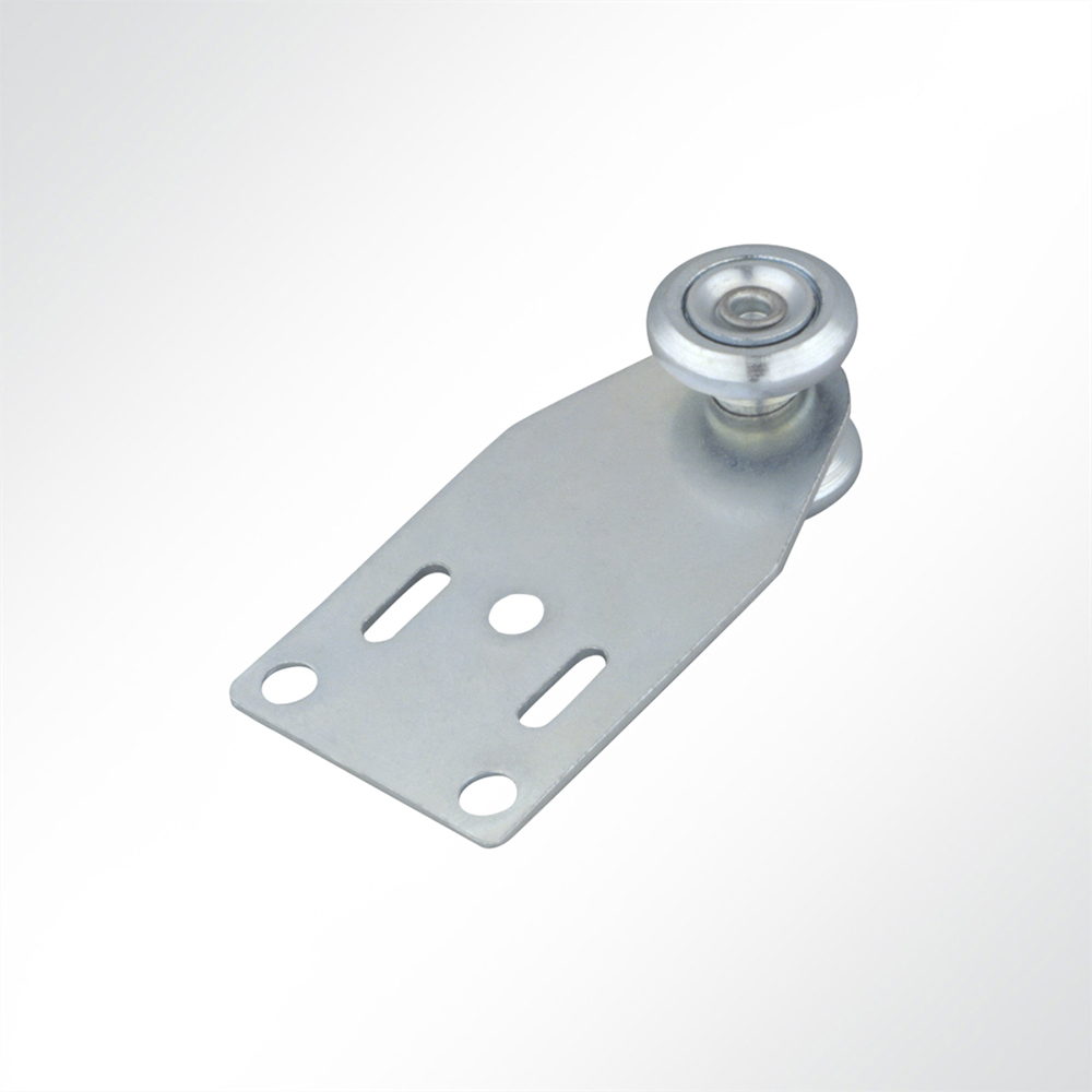 Artikelbild Laufrolle Vorhangrolle Führungsrolle verzinkt für Laufschiene 35x30mm