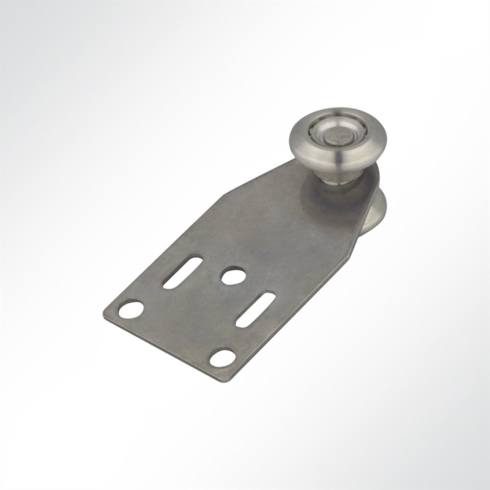 Artikelbild Laufrolle Vorhangrolle Führungsrolle Edelstahl Nirosta für Laufschiene 35x30mm