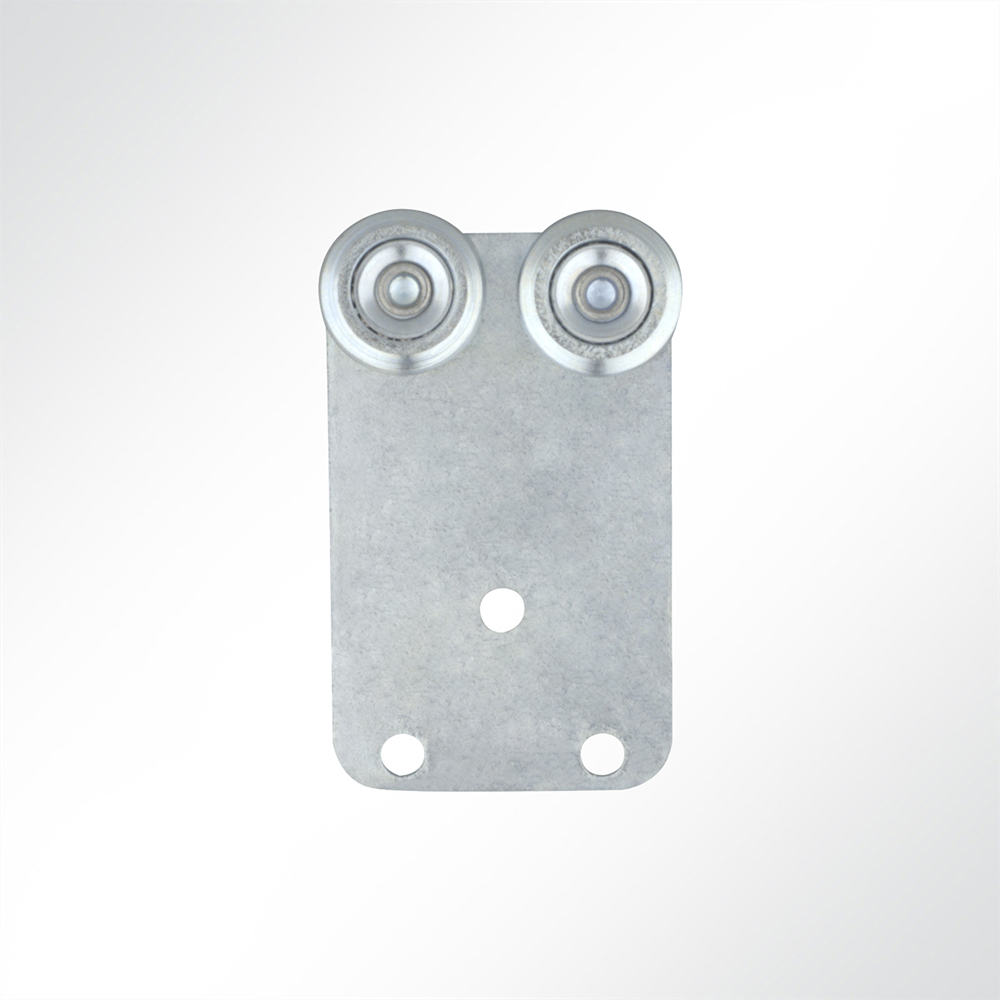 Artikelbild Laufrolle Vorhangrolle Führungsrolle 4-fach für Laufschiene 35x30mm 4-fach