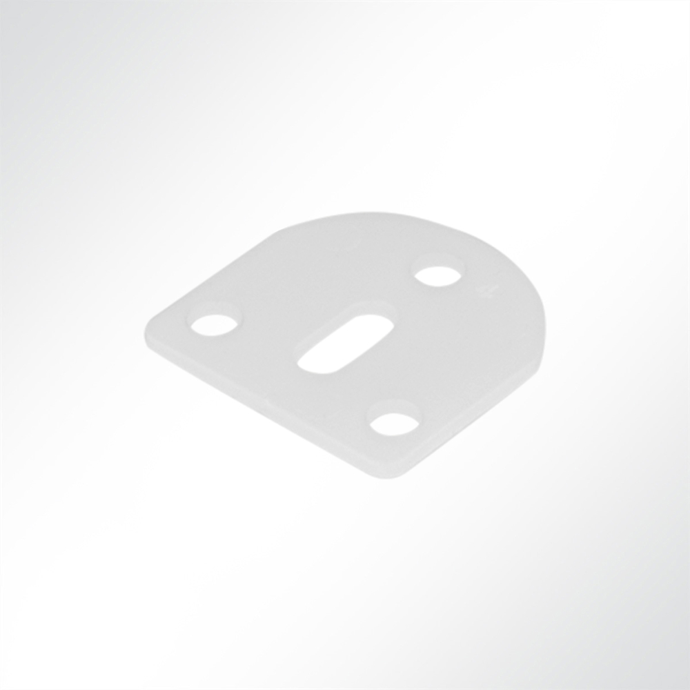 Artikelbild Gegenplatten Nylon 30x30mm für Doppelrolle Profil 35x30mm