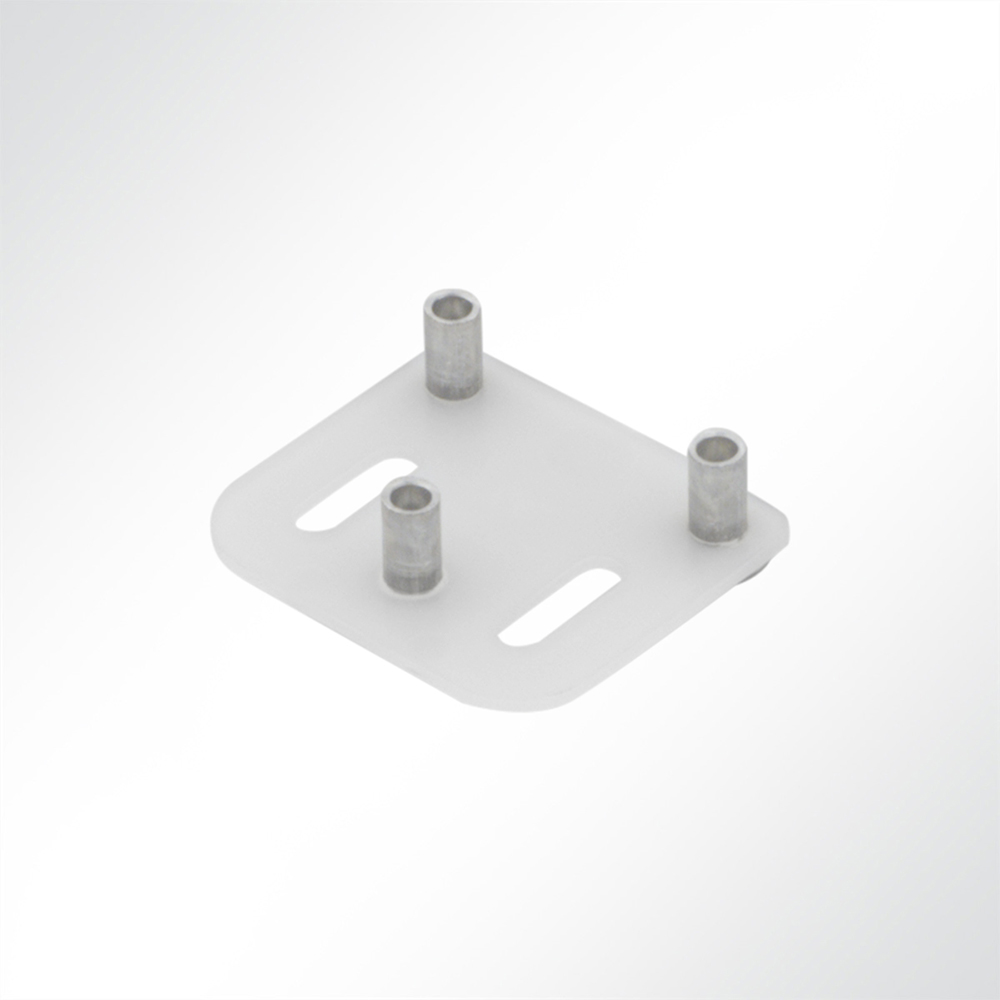 Artikelbild Gegenplatten Nylon 40x35mm für 4-Fachrolle Profil 35x30mm