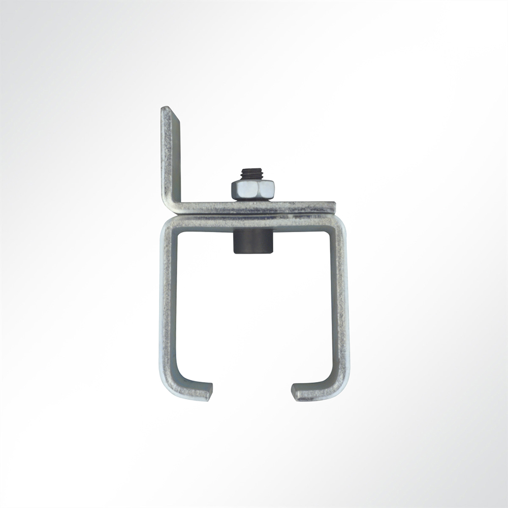 Artikelbild Schienenhalter für Wandbefestigung Profil 48x48mm