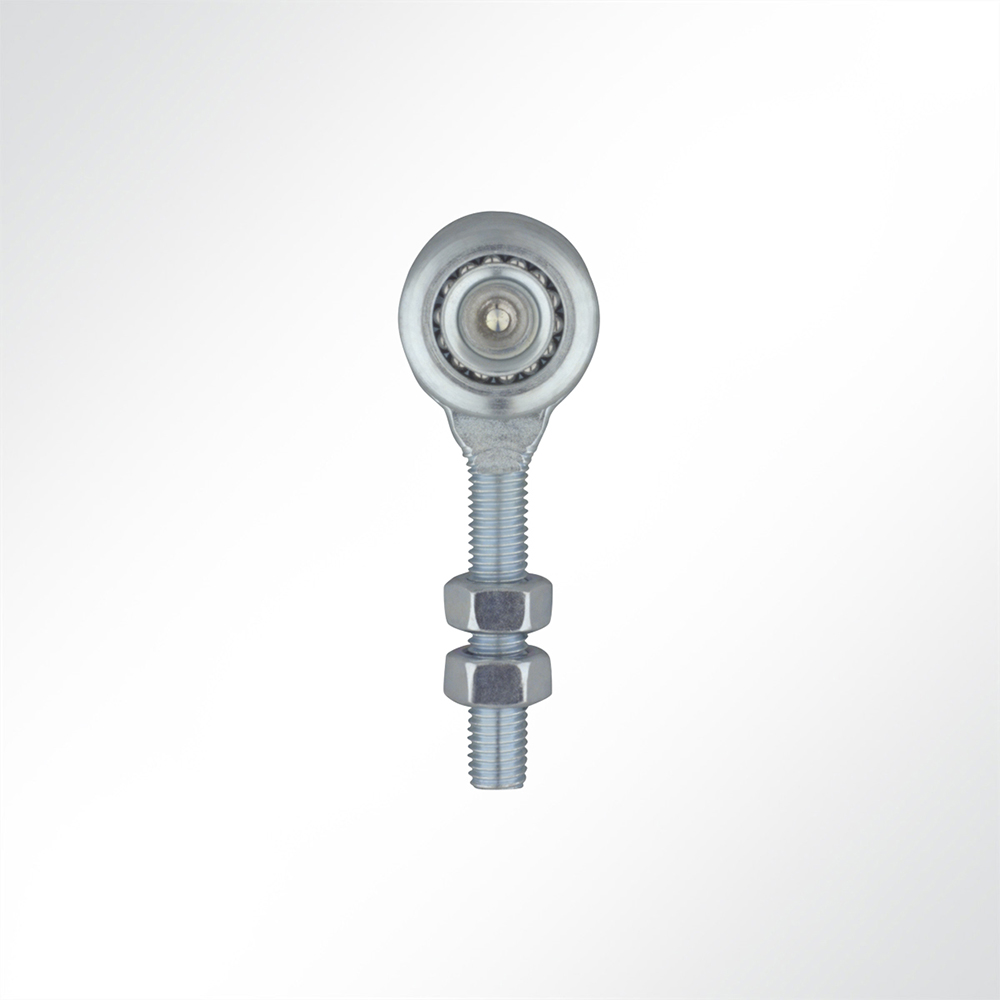 Artikelbild Laufrolle Vorhangrolle Führungsrolle verzinkt für Laufschiene 48x48 mm