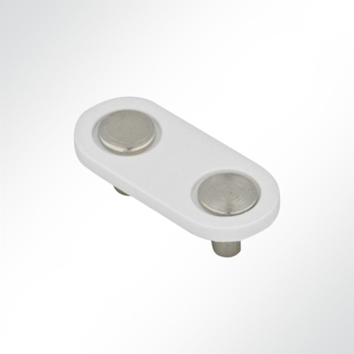 Gegenplatte für Doppelrolle