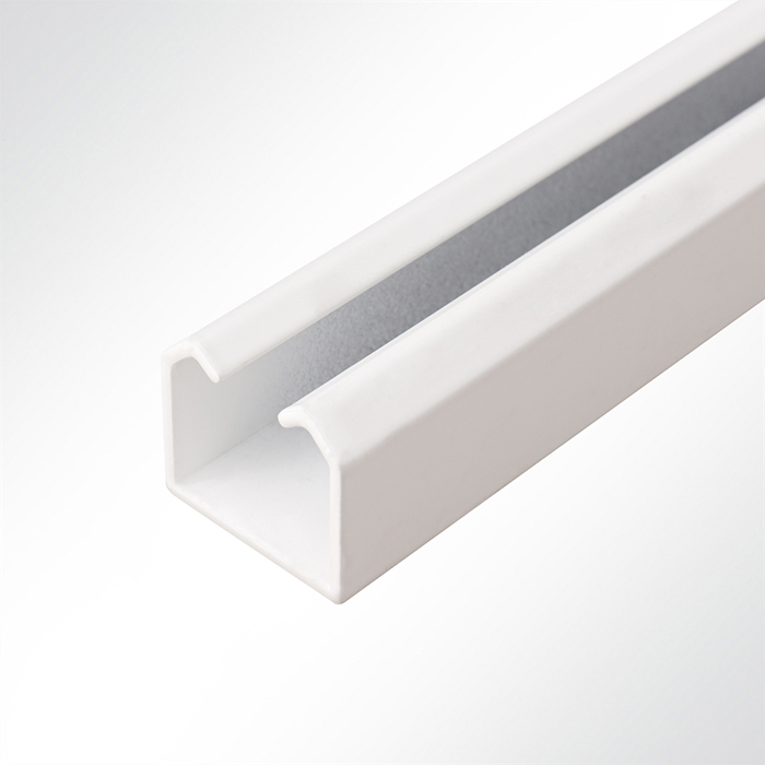 Laufschiene weiß 35x30mm bis 100 Kg