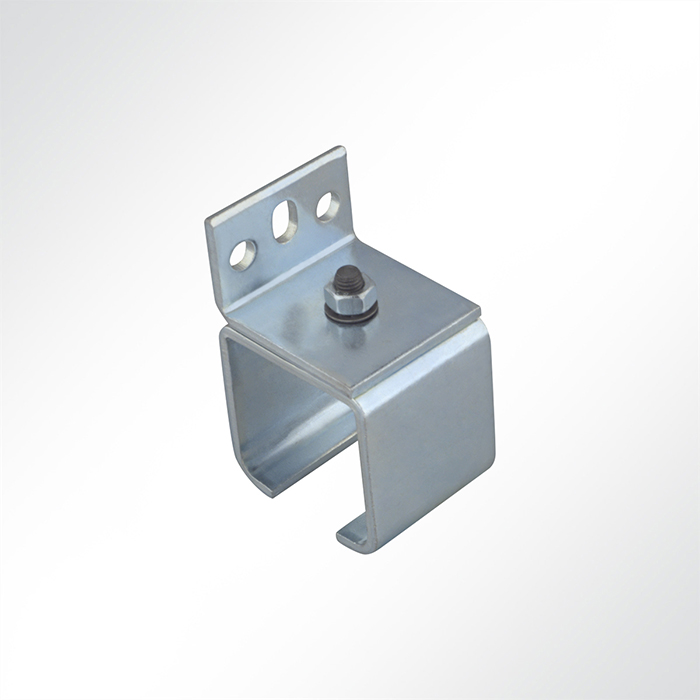Schienenhalter für Wandbefestigung Profil 48x48mm