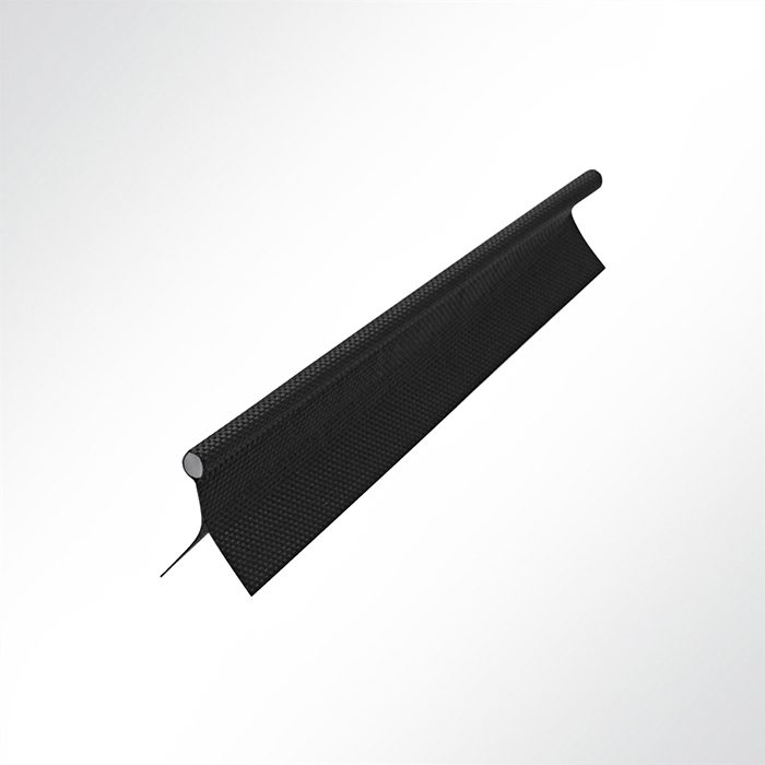 Kederband doppelfahnig 7,5 - 8,5mm schwarz