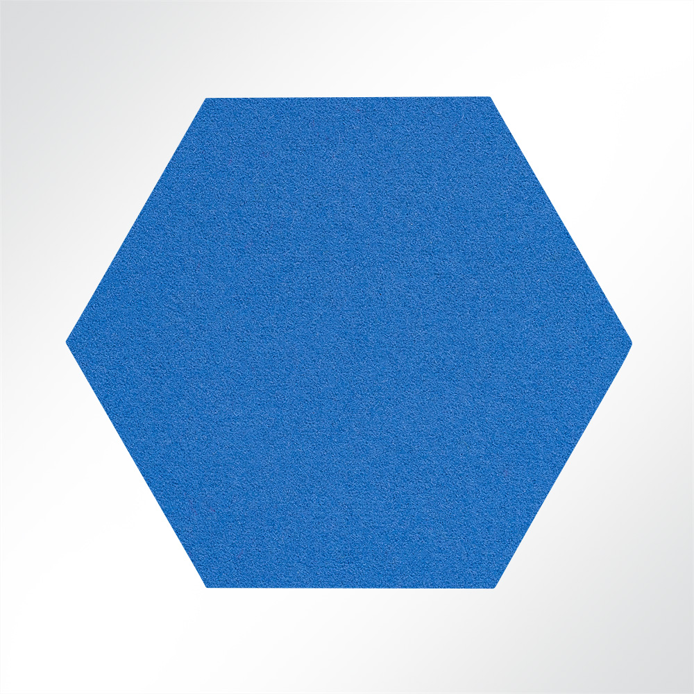 Artikelbild QP Schallabsorber Basotect® Hexagon-Set 12-teilig à 290mm Grau, Blau