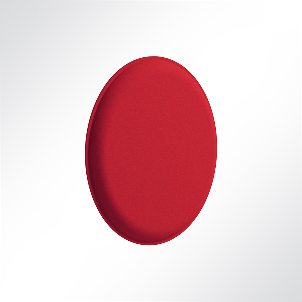 Artikelbild QP Circle Akustikpaneele Akustikplatten Schallabsorber Ø60cm Rot 0231