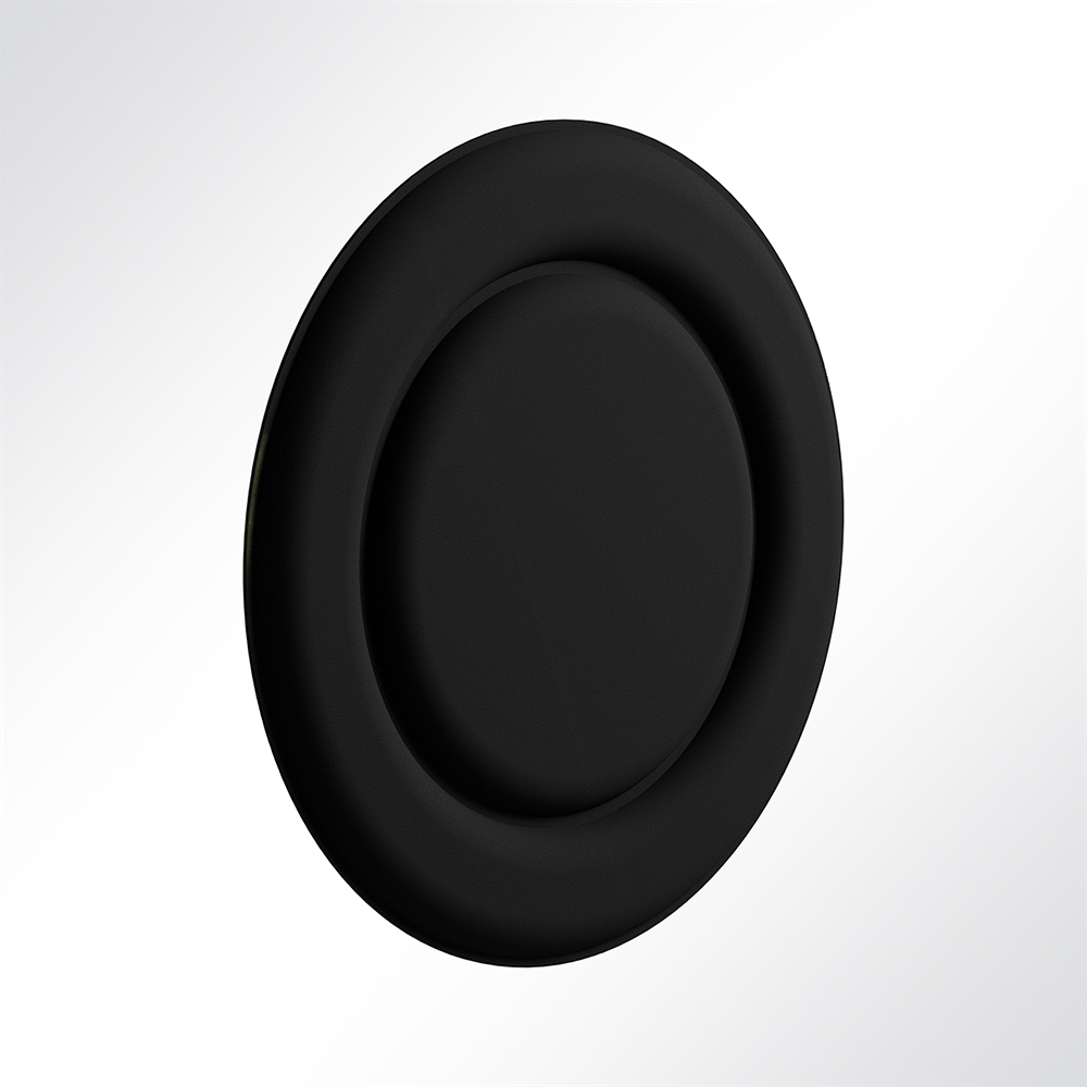 Artikelbild QP Circle Akustikpaneele Akustikplatten Schallabsorber Ø90cm Schwarz 0651