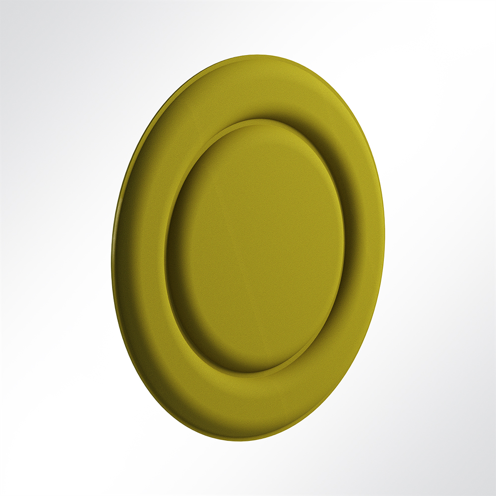 Artikelbild QP Circle Akustikpaneele Akustikplatten Schallabsorber Ø90cm Maigrün 0426