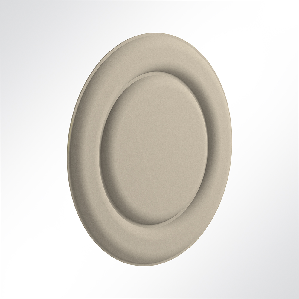 Artikelbild QP Circle Akustikpaneele Akustikplatten Schallabsorber Ø90cm Elfenbein 0532