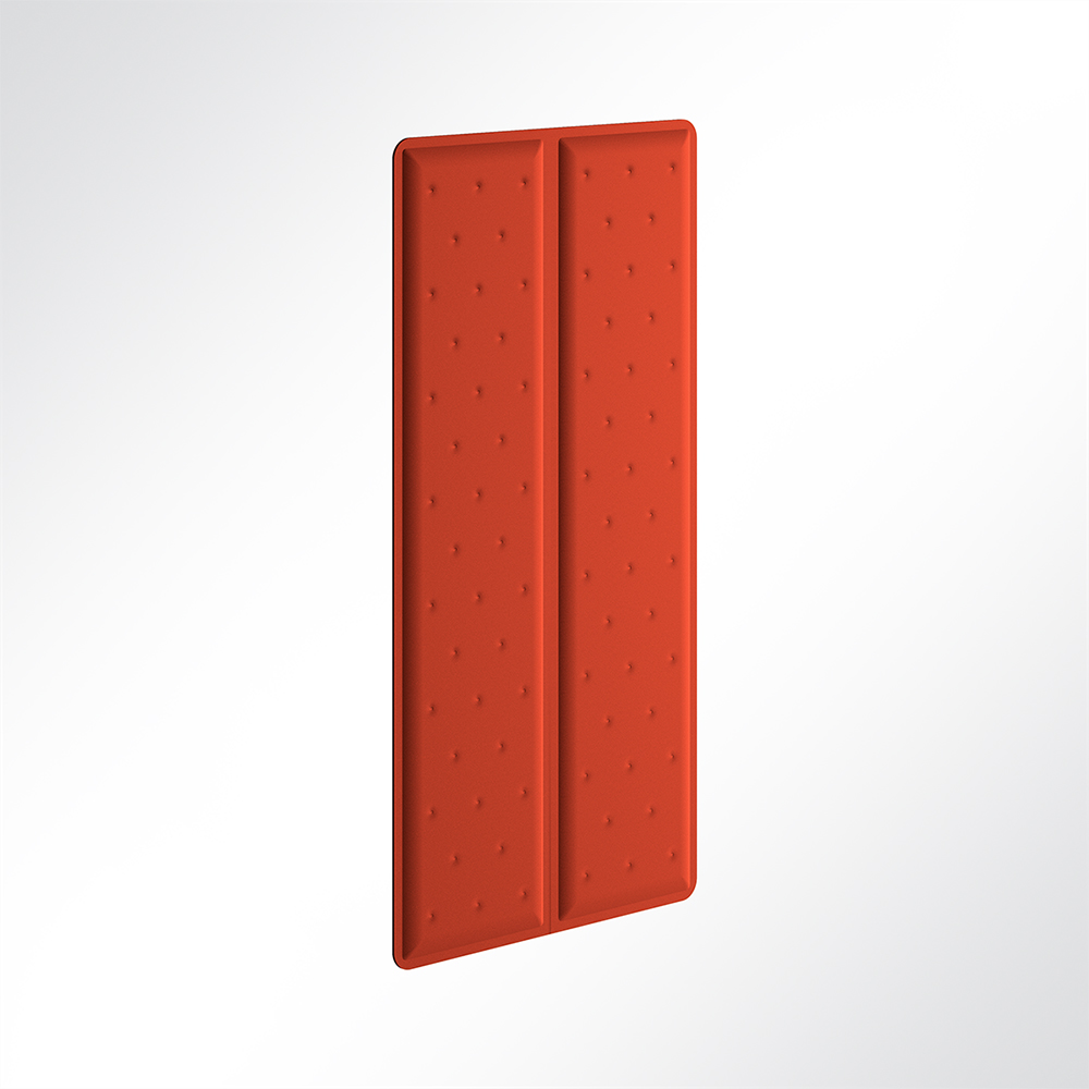 Artikelbild QP Flat Double Akustikpaneele Akustikplatten Schallabsorber 60x80cm Orange 0120