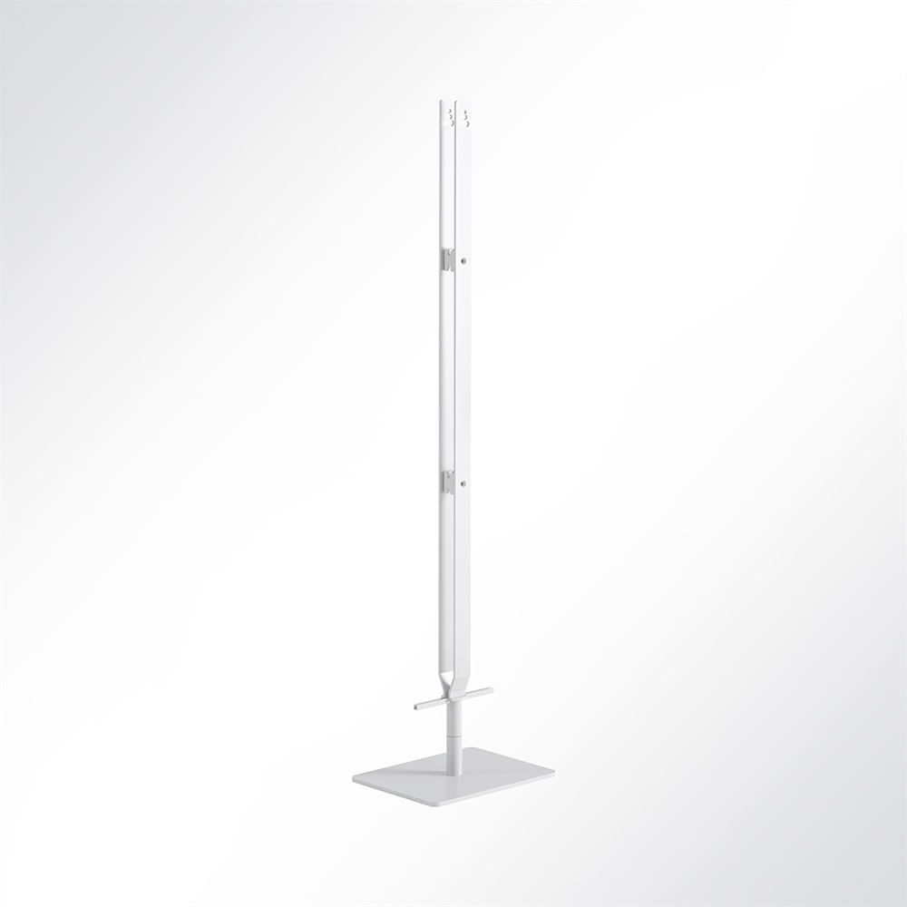 Artikelbild QP Akustikpaneele-Ständer für 3 Single Paneele horizontal ohne Rollen Weiß 9003