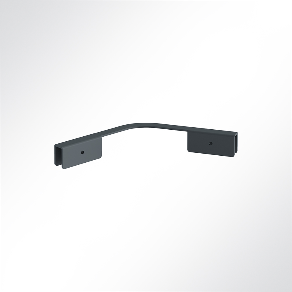 Artikelbild QP Akustikpaneele Booth-Mode Kopf-Verbinder von 2 Paneelen 120° Schwarz 7016