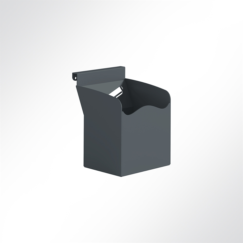 Artikelbild QP Akustikpaneele Desking Stift-Halter Schwarz 7016