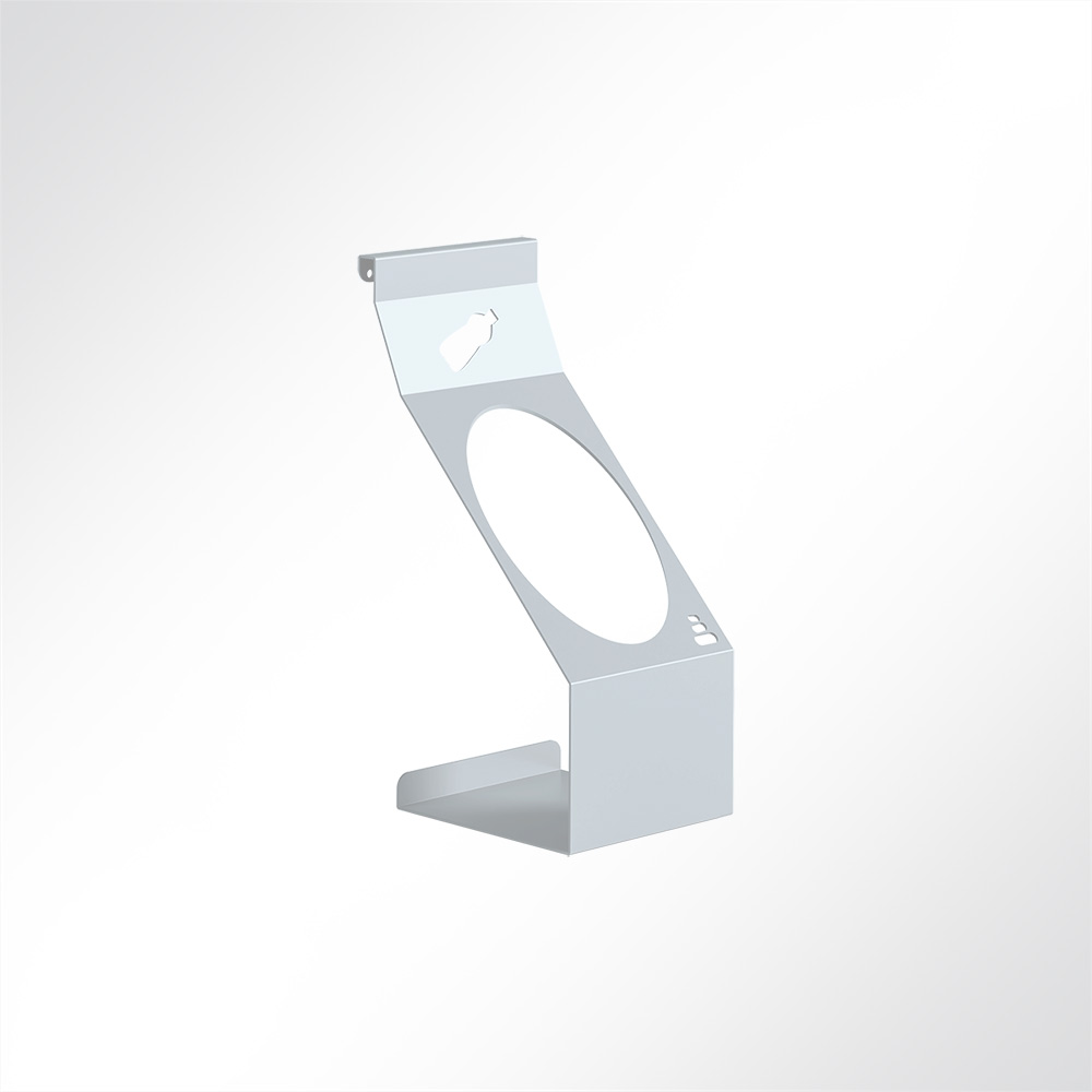 Artikelbild QP Akustikpaneele Desking Flaschen-Halter Weiß 9003