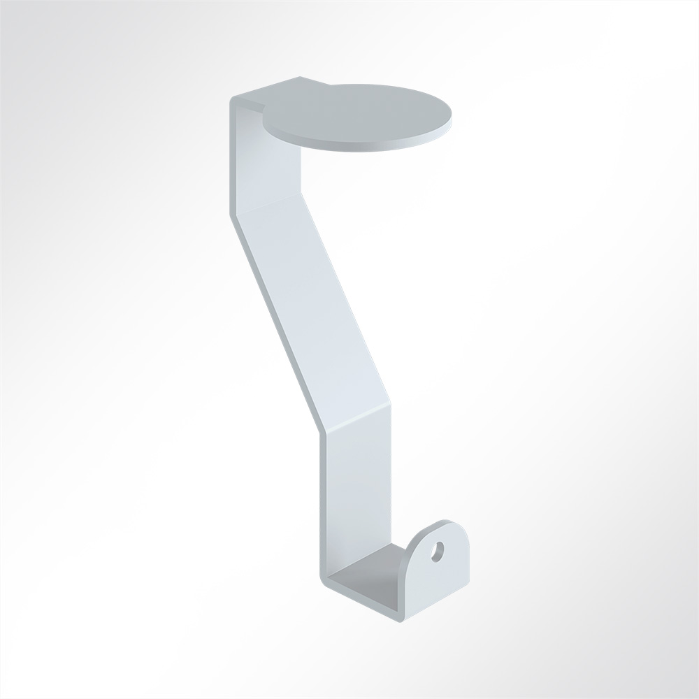 Artikelbild QP Akustikpaneele Desking Haken für Taschen Weiß 9003