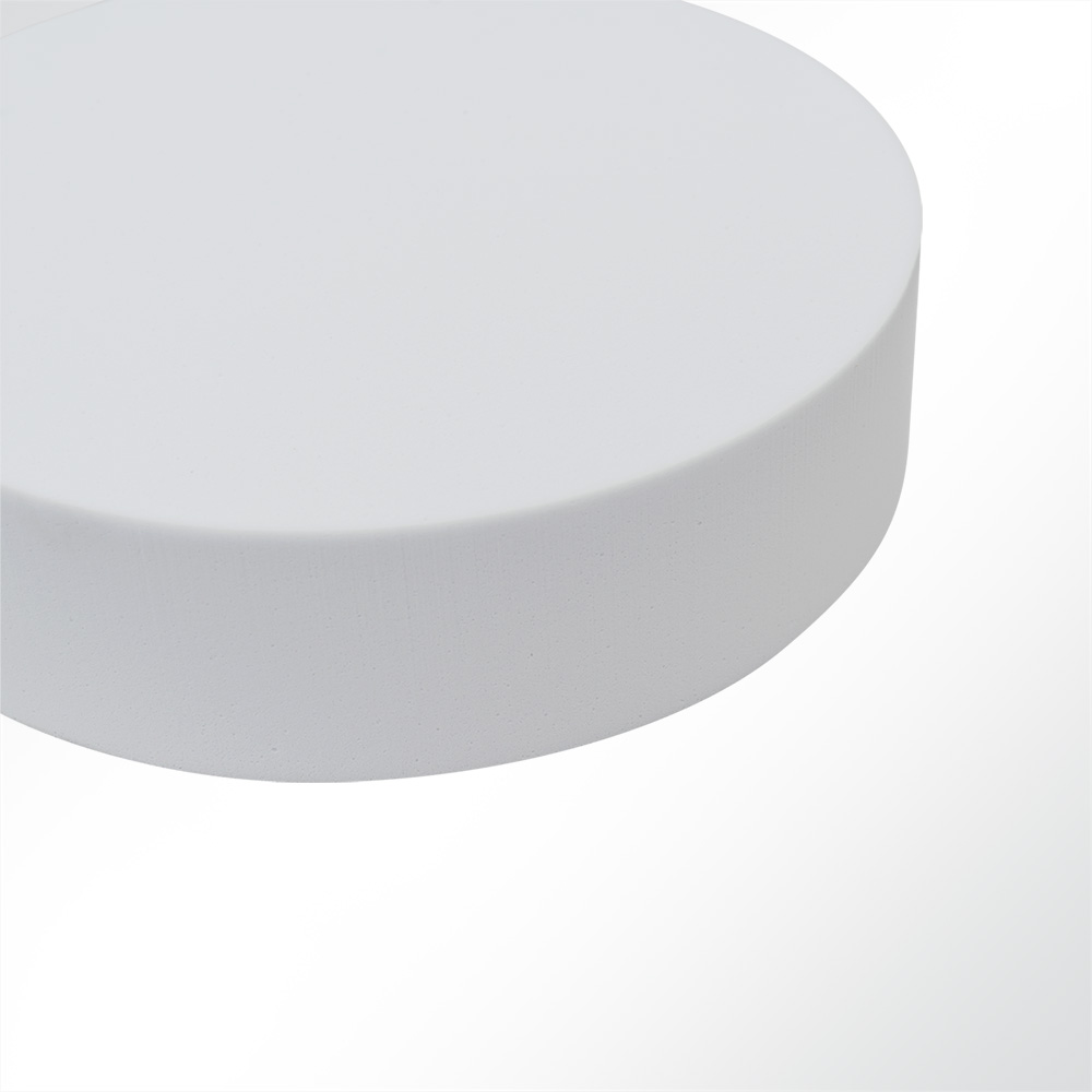 Artikelbild Schallabsorber Kreis aus Basotect® hellgrau Ø 60cm Stärke 5cm Schallschutz Schalldämmung für Wand und Decke