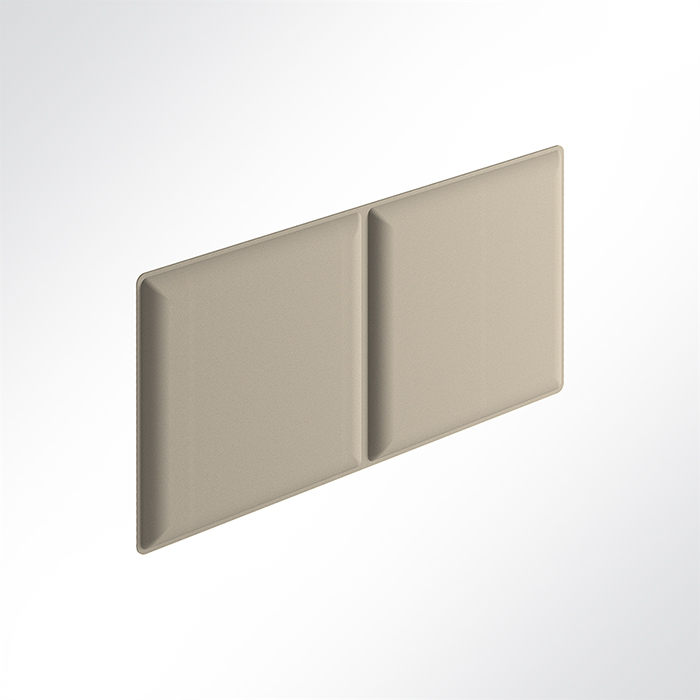 QP Square Akustikpaneele Akustikplatten Schallabsorber 118x59cm