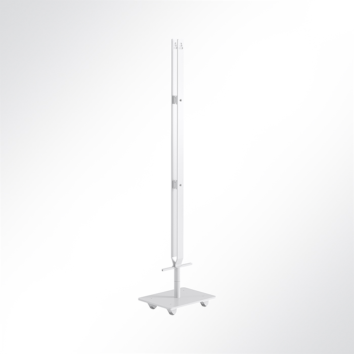 QP Akustikpaneele-Ständer für 3 Single Paneele horizontal mit Rollen