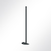 Vorschau QP Akustikpaneele Pole-Mode Stange Ø4cm Höhe 140cm 1/2 Fuß Ø34cm Schwarz 7016 Schwarz 7016