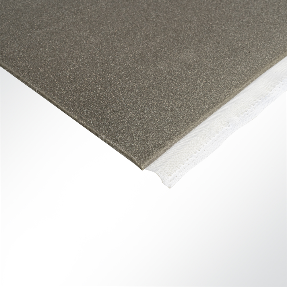 Artikelbild Auto Schaumstoff RG 25 anthrazit kaschiert weiß 5mm Breite 150cm