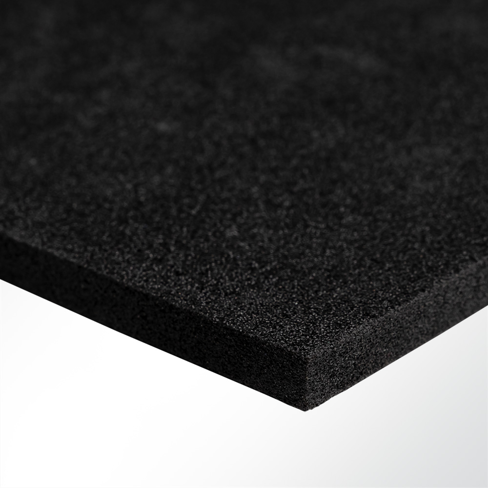 Artikelbild Plastazote® LD29 Polyethylen PE Schaumstoff Hartschaumstoff schwarz 1000x500x15mm