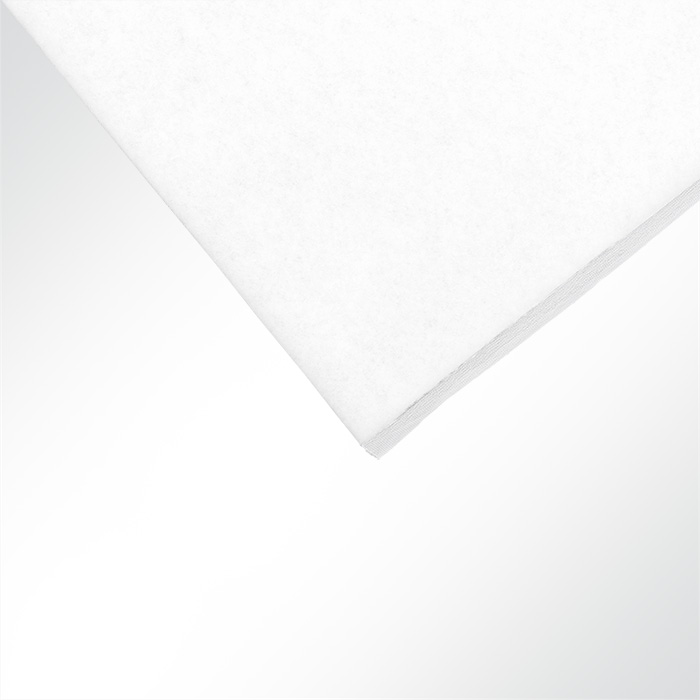 Kaschierte Polsterwatte klettfähig weiß 200g/m² Breite 150cm Stärke 20mm