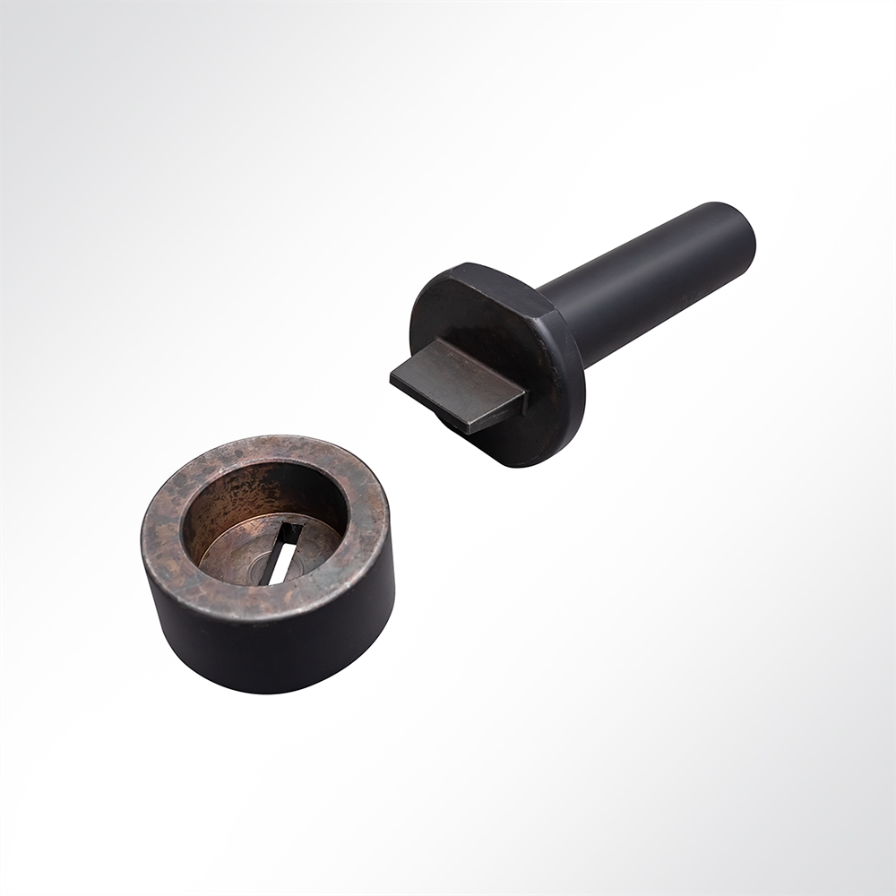 Artikelbild Einschlagstempel für Rechteck Schlitzösen Ösen 27 x 8 mm