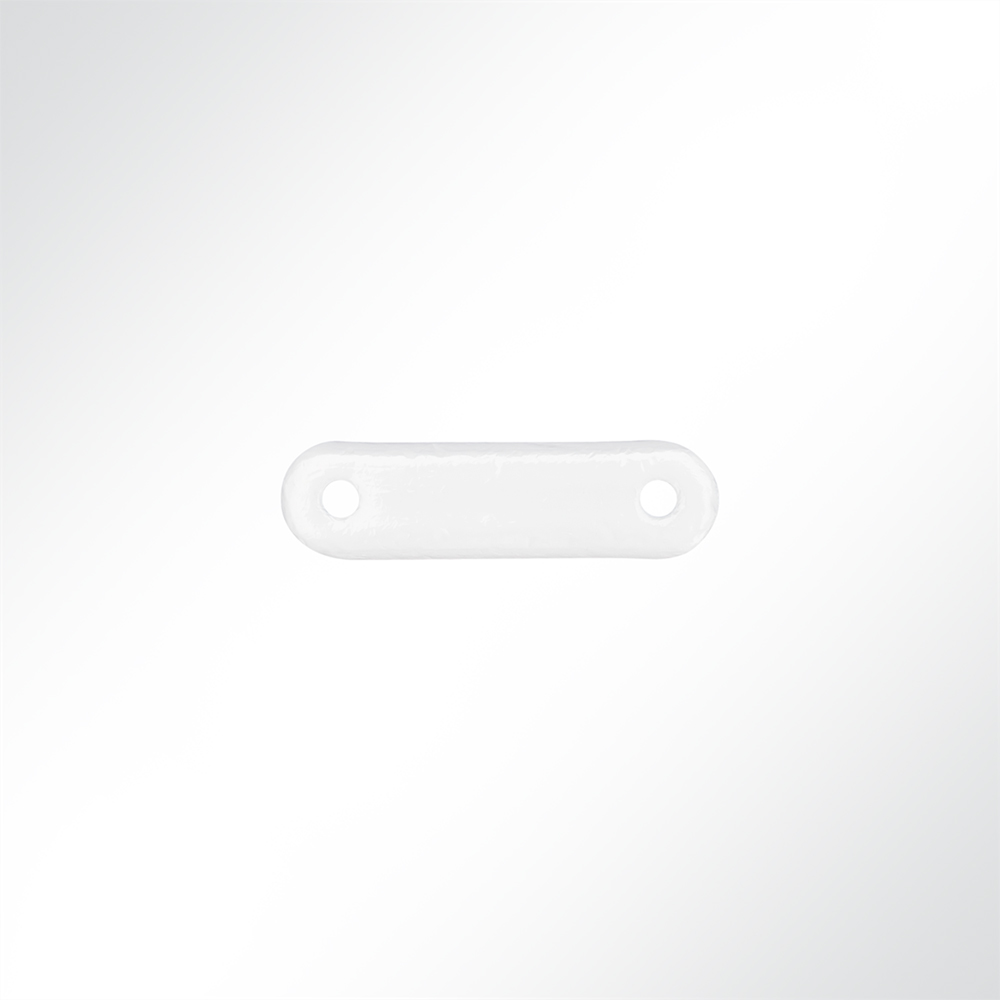 Artikelbild Bleistäbchen Gardinen-Ecken lackiert weiß 13g/Stück VE 1 Stück