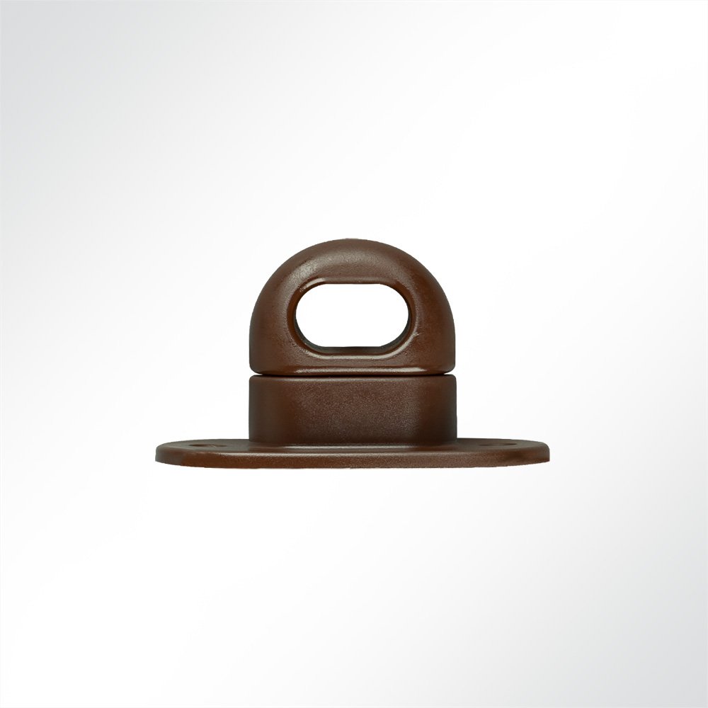 Artikelbild Drehverschluß Nylon 70x34x13mm braun RAL 8011