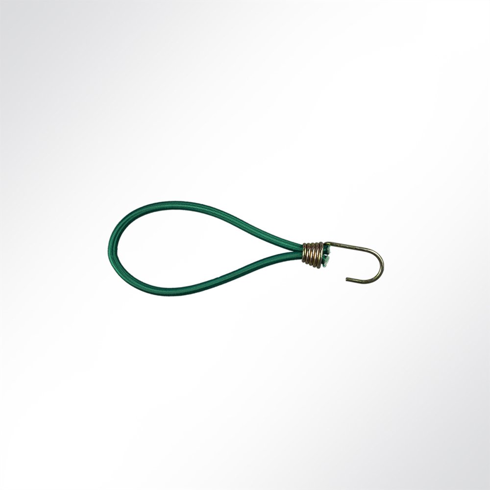Artikelbild Expanderschlingen Planenspanner mit Spiralhaken 20cm grün